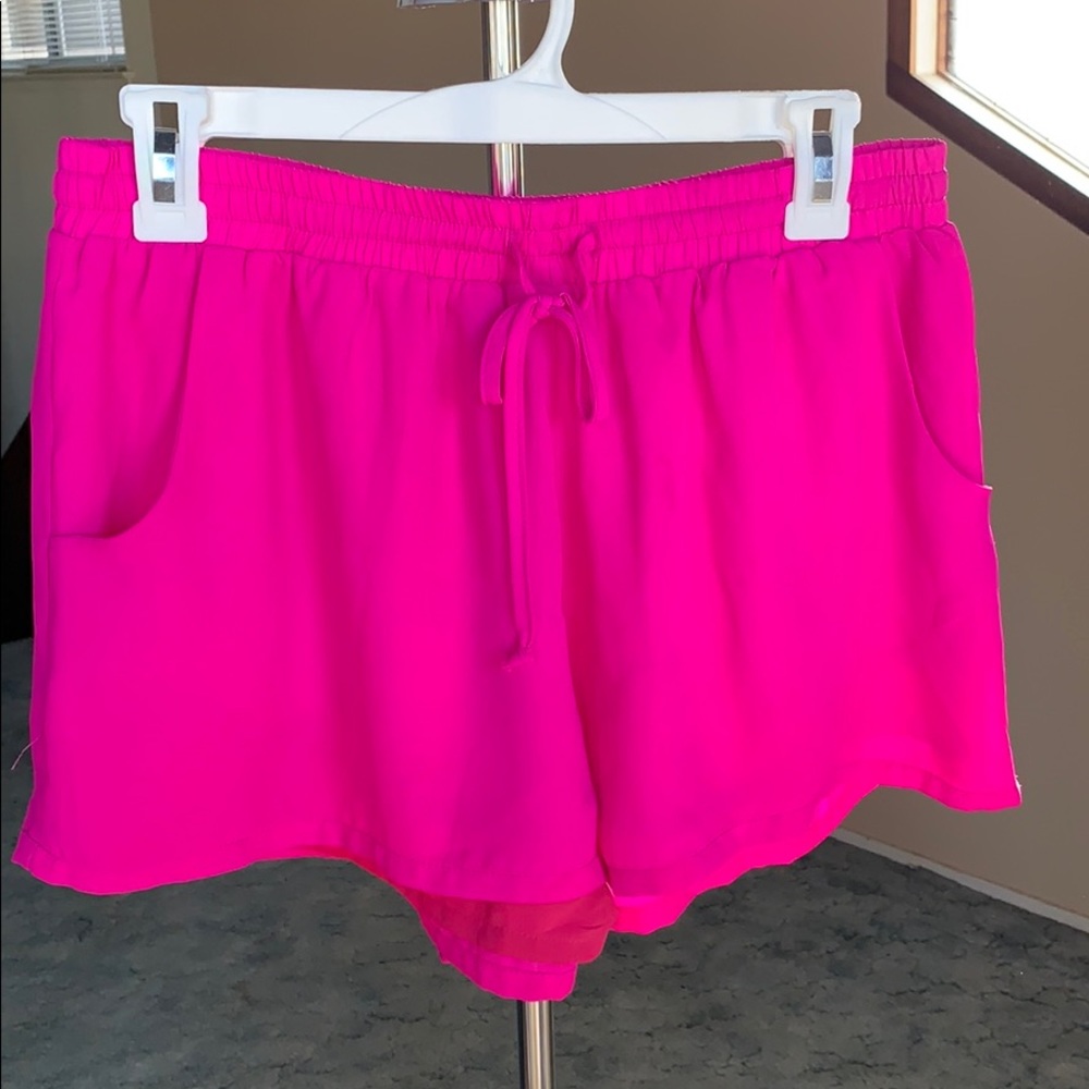 Pink shorts